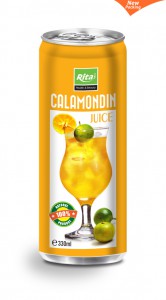 330ml Slim can Calamondin Juice 1